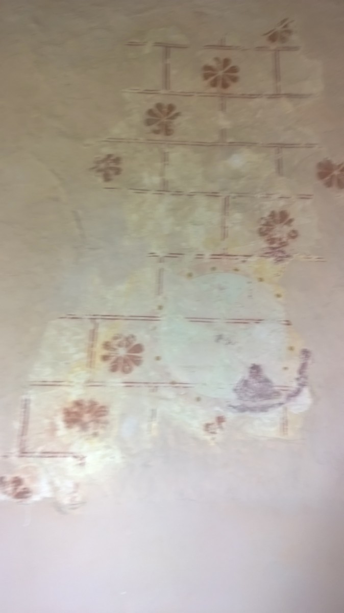 Wall painting in All Saint's Church