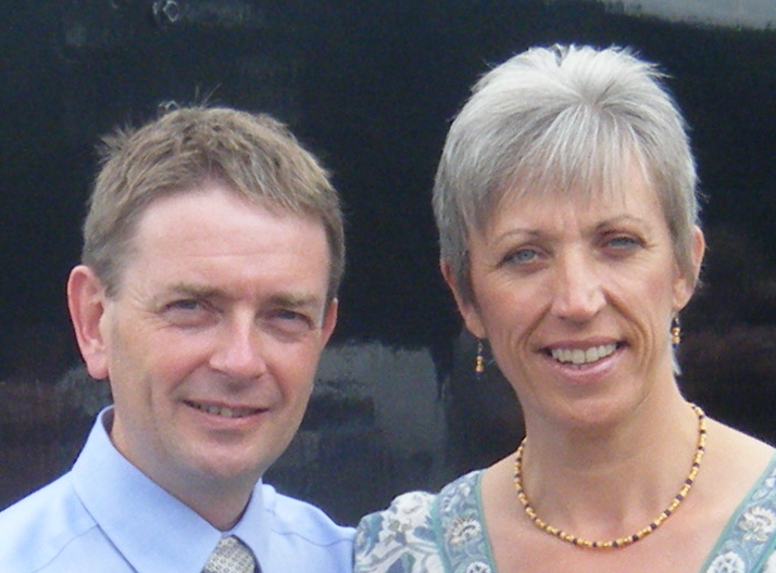 Photo of Rev. Trevor Kemp and his wife Elaine