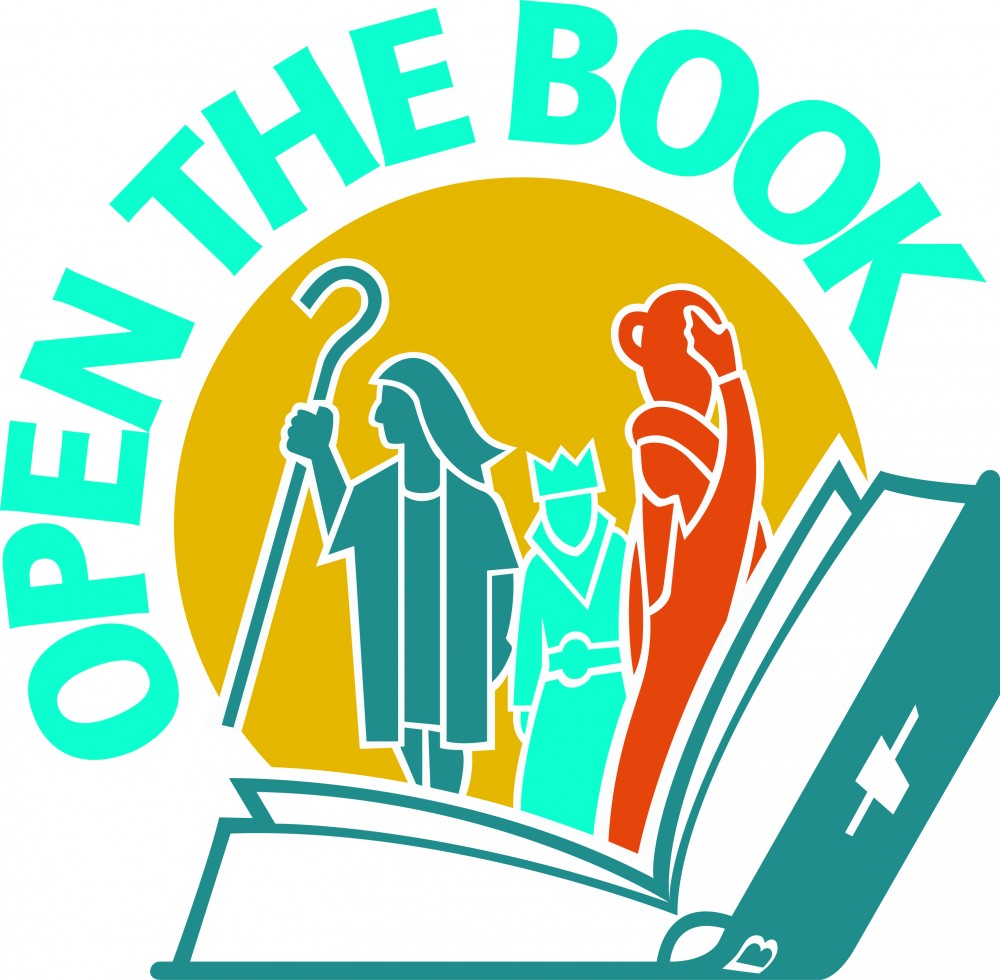 Open the book logo