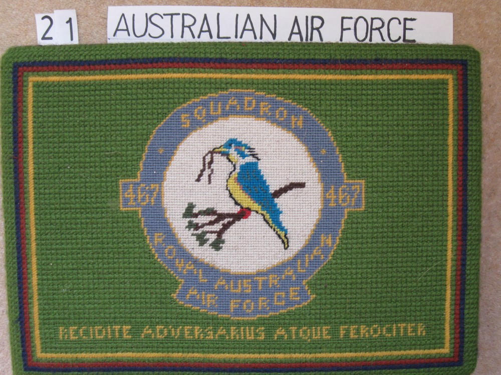 Kneeler 21 Australian Air Force
