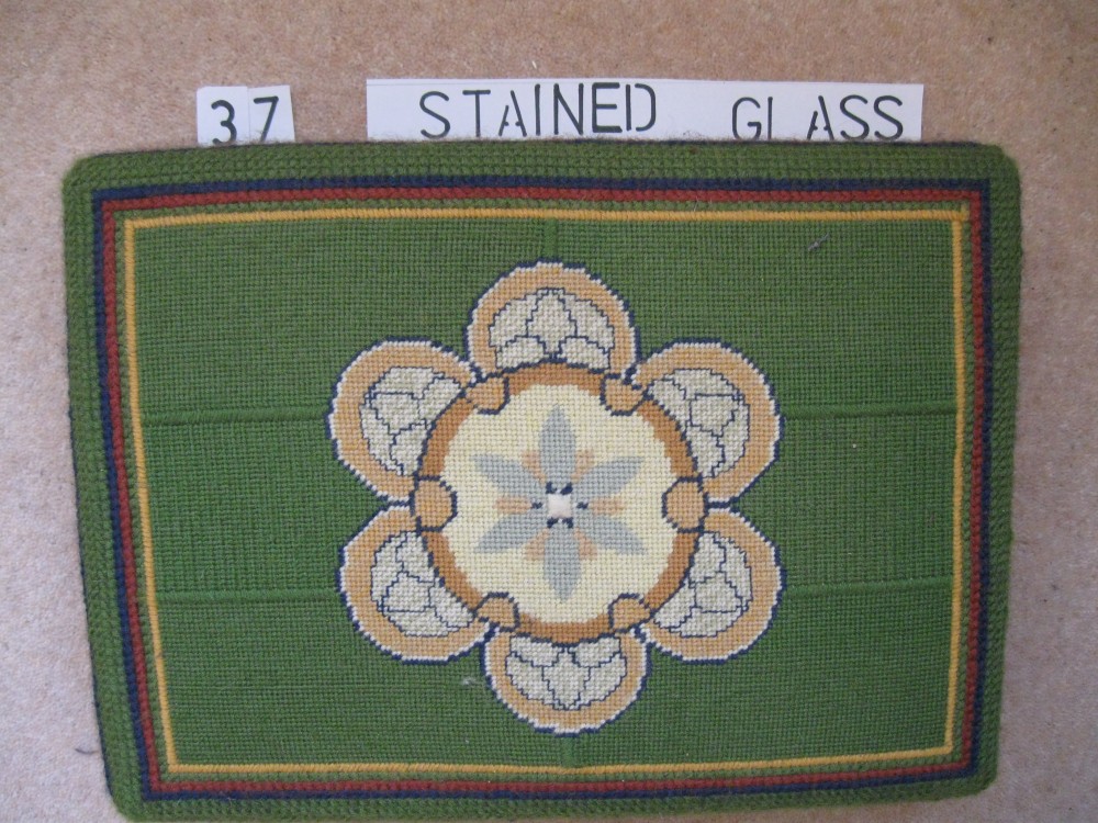 Kneeler 37 Stained Glass