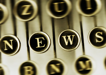 Photo of the word 'News' on old typewrite keys